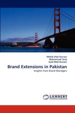 Brand Extensions in Pakistan af Muhammad Tariq