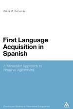 First Language Acquisition in Spanish af Gilda Socarras