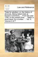 Trials for Adultery af See Notes Multiple Contributors