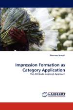 Impression Formation as Category Application af Nuzman Joseph