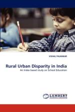 Rural Urban Disparity in India af Vishal Pajankar