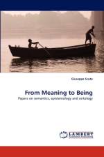 From Meaning to Being af Giuseppe Scuto