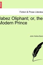 Jabez Oliphant; Or, the Modern Prince af John Holme Burrow
