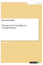 Planung und Controlling von Loseblattwerken af Heinz-Josef Wrobel