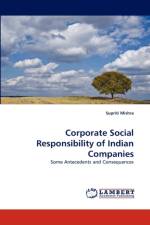 Corporate Social Responsibility of Indian Companies af Supriti Mishra