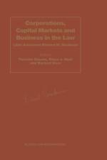Corporations, Capital Markets ad Business in the Law af Theodor Baums