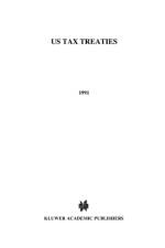 United States Tax Treaties af Kees van Raad