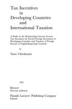 Tax Incentives in Developing Countries and International Taxation af Timo Viherkentta