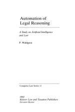 Automation of Legal Reasoning af P. Wahlgren