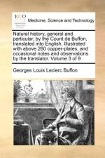 Natural History, General and Particular, by the Count de Buffon, Translated Into English. Illustrated with Above 260 Copper-Plates, and Occasional Notes and Observations by the Translator. Volume 3 of 9 af Georges Louis Le Clerc Buffon