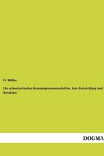Die schweizerischen Konsumgenossenschaften, ihre Entwicklung und Resultate af H Muller