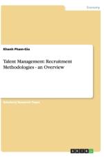 Talent Management af Khanh Pham-Gia