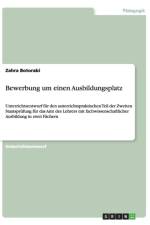 Bewerbung um einen Ausbildungsplatz af Zahra Botorabi