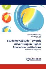 Students'attitude Towards Advertising in Higher Education Institutions af Jayaraman Munusamy