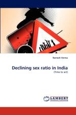 Declining sex ratio in India af Ramesh Verma