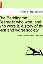 The Baddington Peerage af George Augustus Henry Fairfield Sala