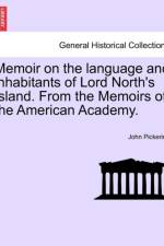 Memoir on the Language and Inhabitants of Lord North's Island. from the Memoirs of the American Academy. af John Pickering