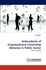 Antecedents of Organizational Citizenship Behavior in Public Sector af Ali Asgari