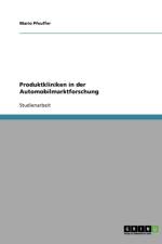 Produktkliniken in Der Automobilmarktforschung af Mario Pfeuffer