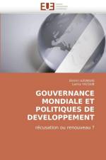 Gouvernance mondiale et politiques de developpement af Collectif