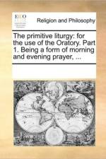 The Primitive Liturgy af Multiple Contributors