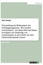 UEberprufung der Wirksamkeit des Trainingsprogramms 