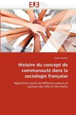 Histoire Du Concept de Communaut  Dans La Sociologie Fran aise af Guerin-F