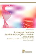 Inanspruchnahme stationarer psychiatrischer Leistungen af Warnke Ingeborg