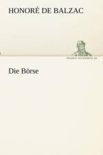 Die Boerse af Honore de Balzac