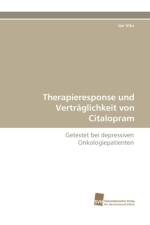 Therapieresponse Und Vertraglichkeit Von Citalopram af Jan Vitu