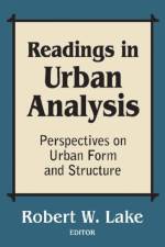Readings in Urban Analysis af Robert W. Lake