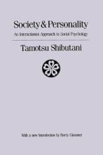 Society and Personality af Tamotsu Shibutani
