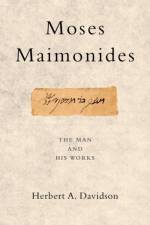 Moses Maimonides af Herbert (Professor of Hebrew Davidson