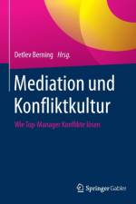 Mediation Und Konfliktkultur
