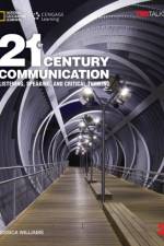 21st Century Communication 2: Listening, Speaking and Critical Thinking af Jessica (University of Illinois at Chicago) Williams