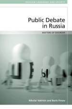 Public Debate in Russia af Boris Firsov