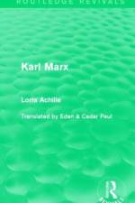Karl Marx af Loria Achille