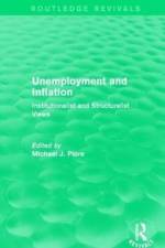 Unemployment and Inflation