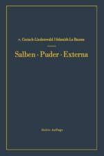 Salben - Puder - Externa af Hermann Czetsch-Lindenwald