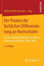 Der Prozess Der Fachlichen Differenzierung an Hochschulen