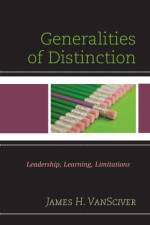 Generalities of Distinction af James H. VanSciver