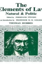 Elements of Law, Natural and Political