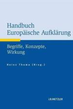 Handbuch Europaische Aufklarung