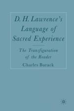 D. H. Lawrence’s Language of Sacred Experience af C. Burack