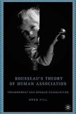Rousseau's Theory of Human Association af G. Hill