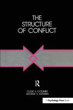 The Structure of Conflict af Clyde H. Coombs