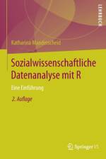 Sozialwissenschaftliche Datenanalyse Mit R af Katharina (Universitat Luzern Switzerland) Manderscheid