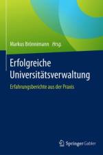Erfolgreiche Universitatsverwaltung