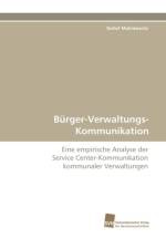 Burger-Verwaltungs-Kommunikation af Detlef Malinkewitz