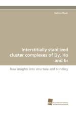 Interstitially Stabilized Cluster Complexes of Dy, Ho and Er af Kathrin Daub